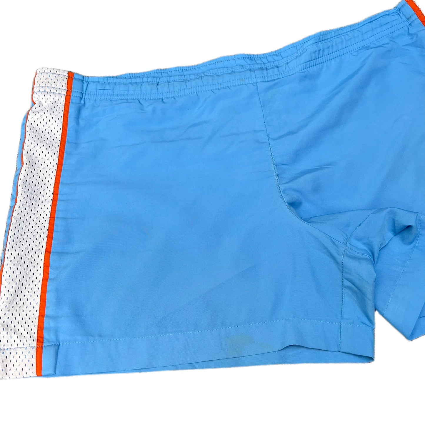 Nike Swim Trunks Board Shorts Fits as Womens 2XL 41" Waist Blue Surf Surfing