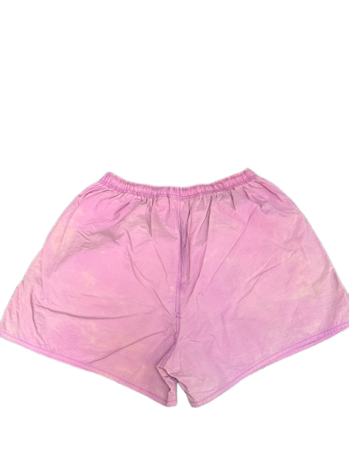Vtg Nike Swim Trunks Shorts Fits as Mens S 29" Waist Pink Surf Surfing Pull On