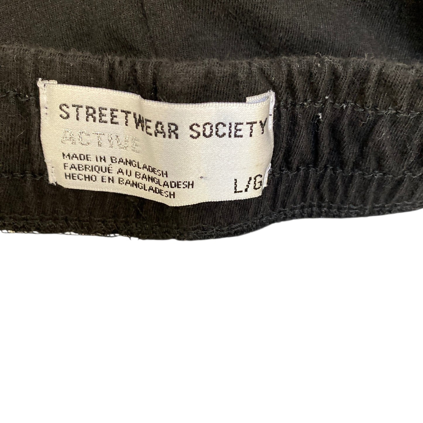 Running Sprinter Shorts Women L 30" Waist Black Athletic Gym Workout Dolphin Hem