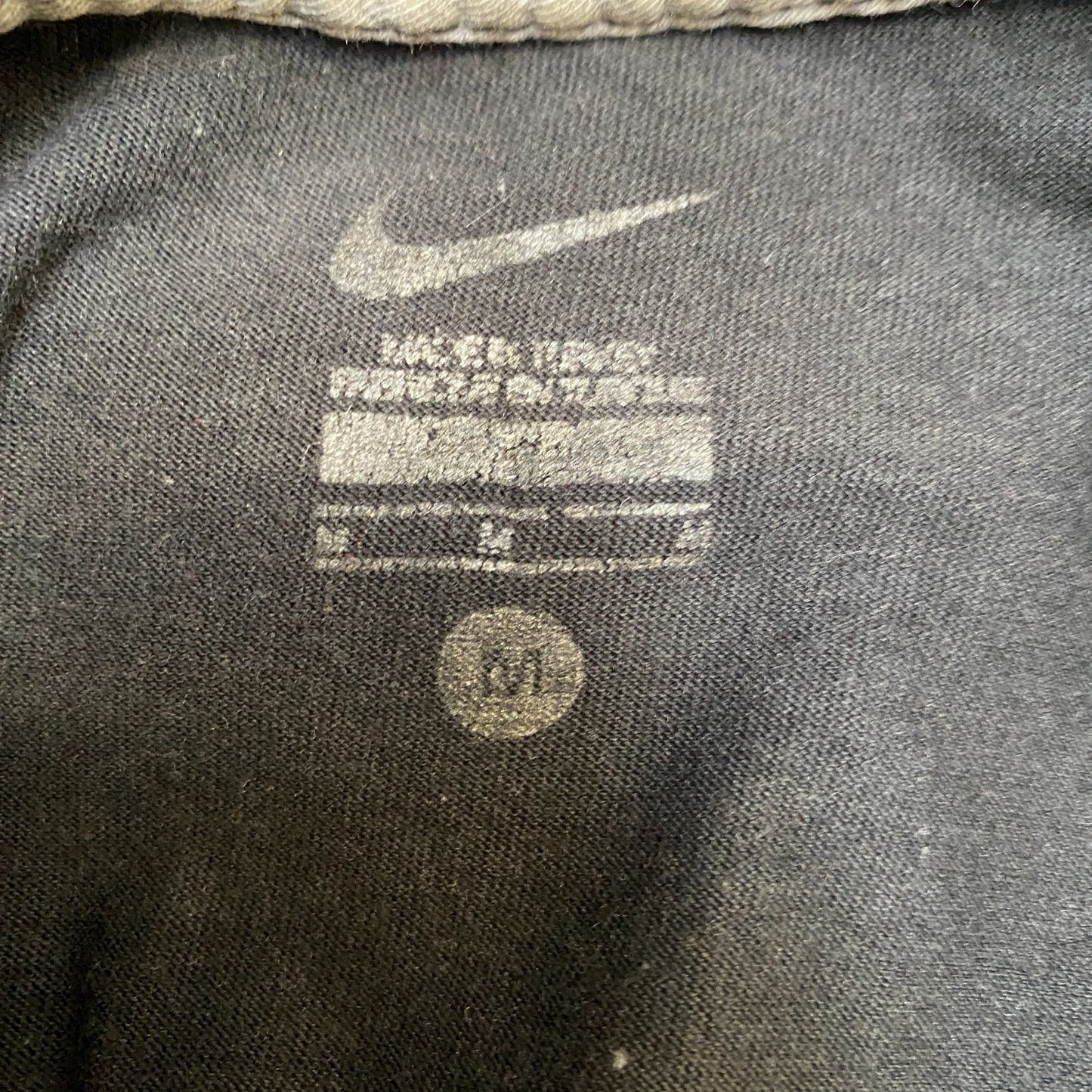 Nike Air T-Shirt Mens Medium Black Graphic Logo Short Sleeve Pullover Summer Tee