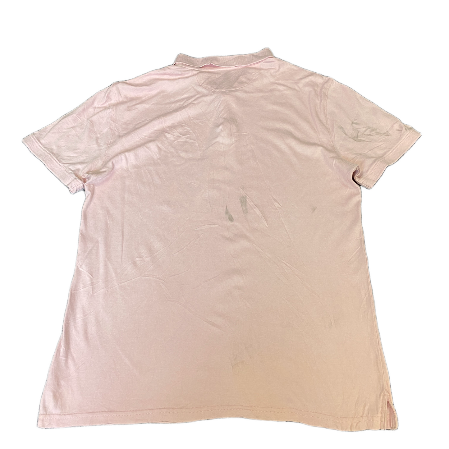 Calvin Klein Polo Shirt Womens Small Pink Golf Performance Short Sleeve Popover