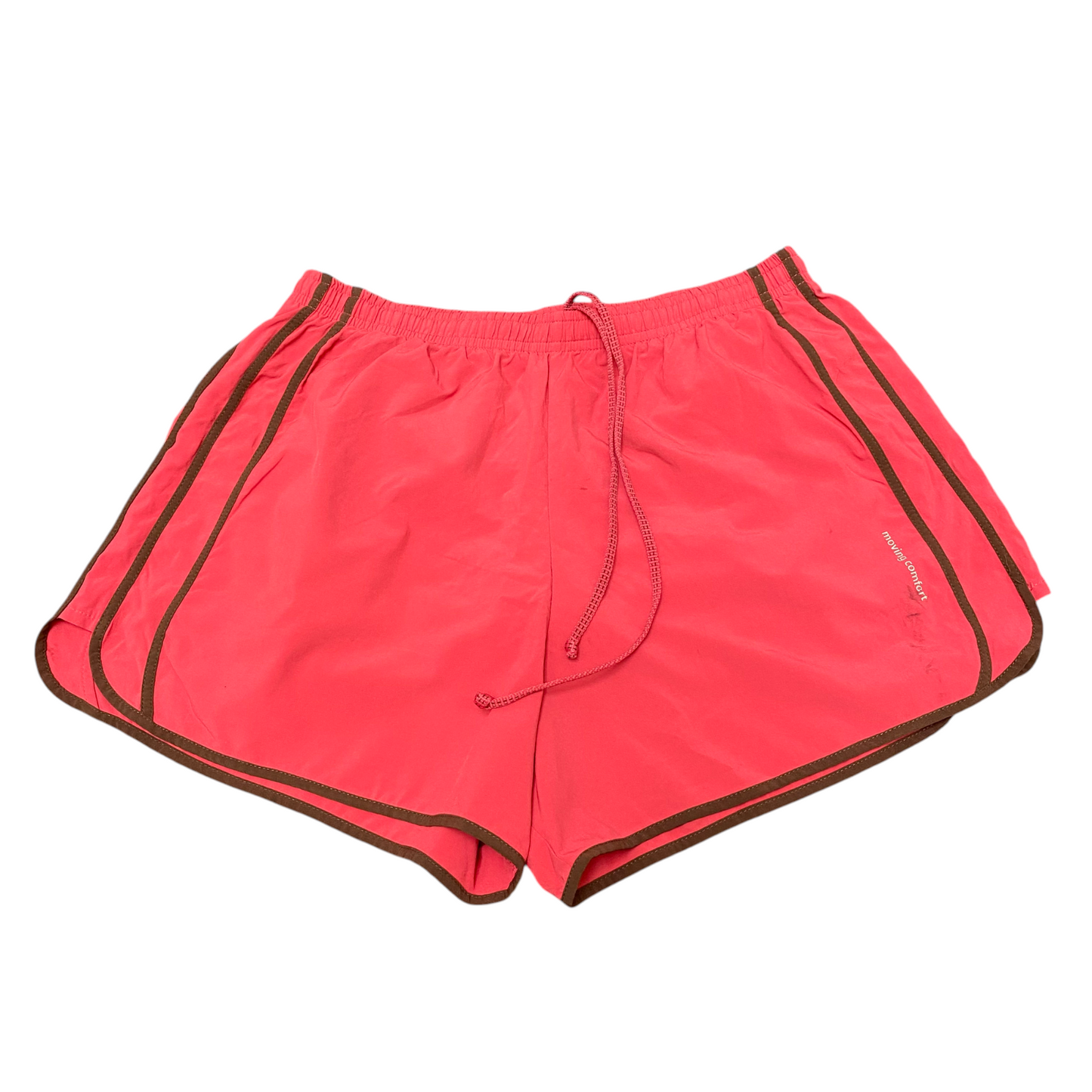 Sprinter Shorts Womens Medium Pink Dry Layer Athletic Elastic Waist Dolphin Hem