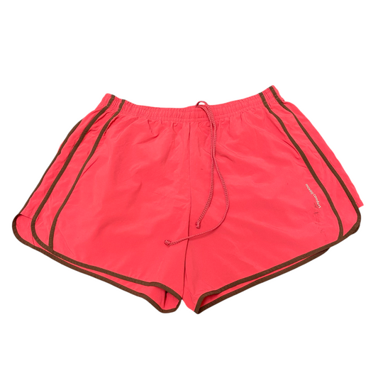 Sprinter Shorts Womens Medium Pink Dry Layer Athletic Elastic Waist Dolphin Hem