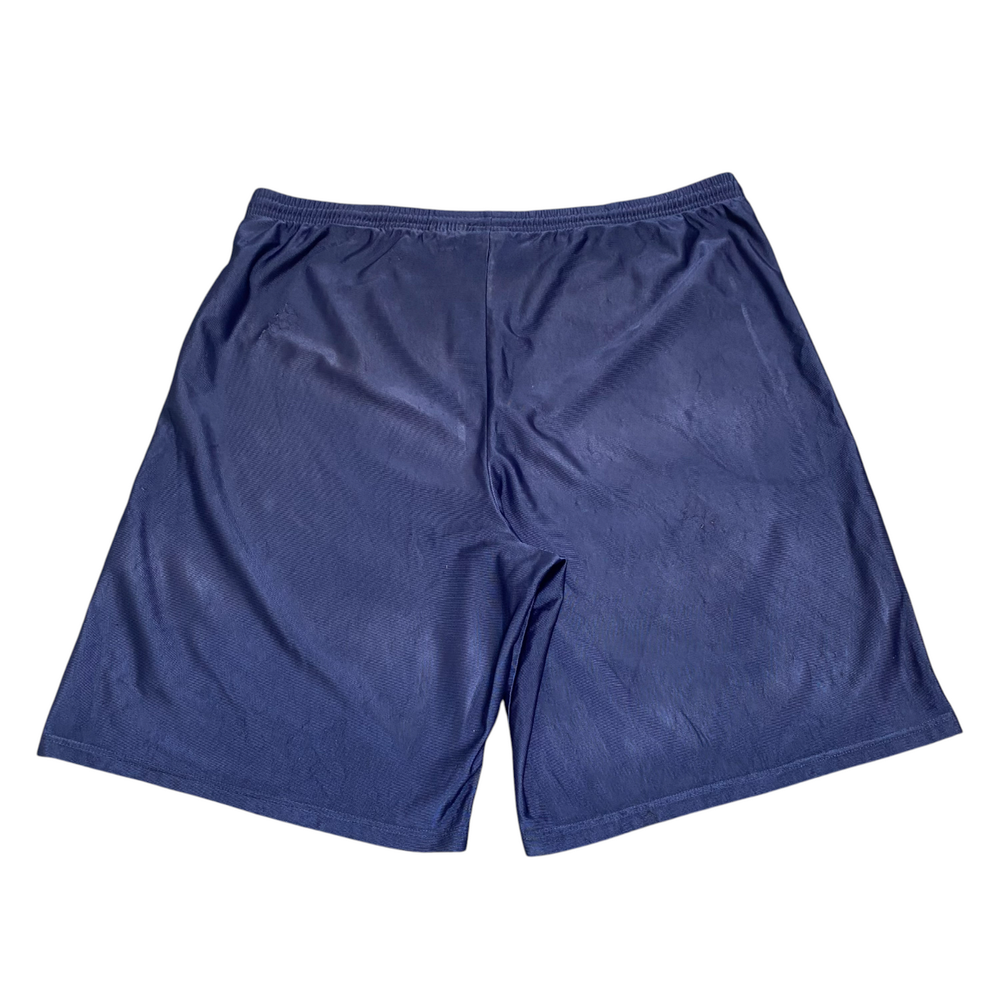 Nike Running Shorts Mens XL Blue Swoosh Logo Elastic Waist Stretch Athletic Fit