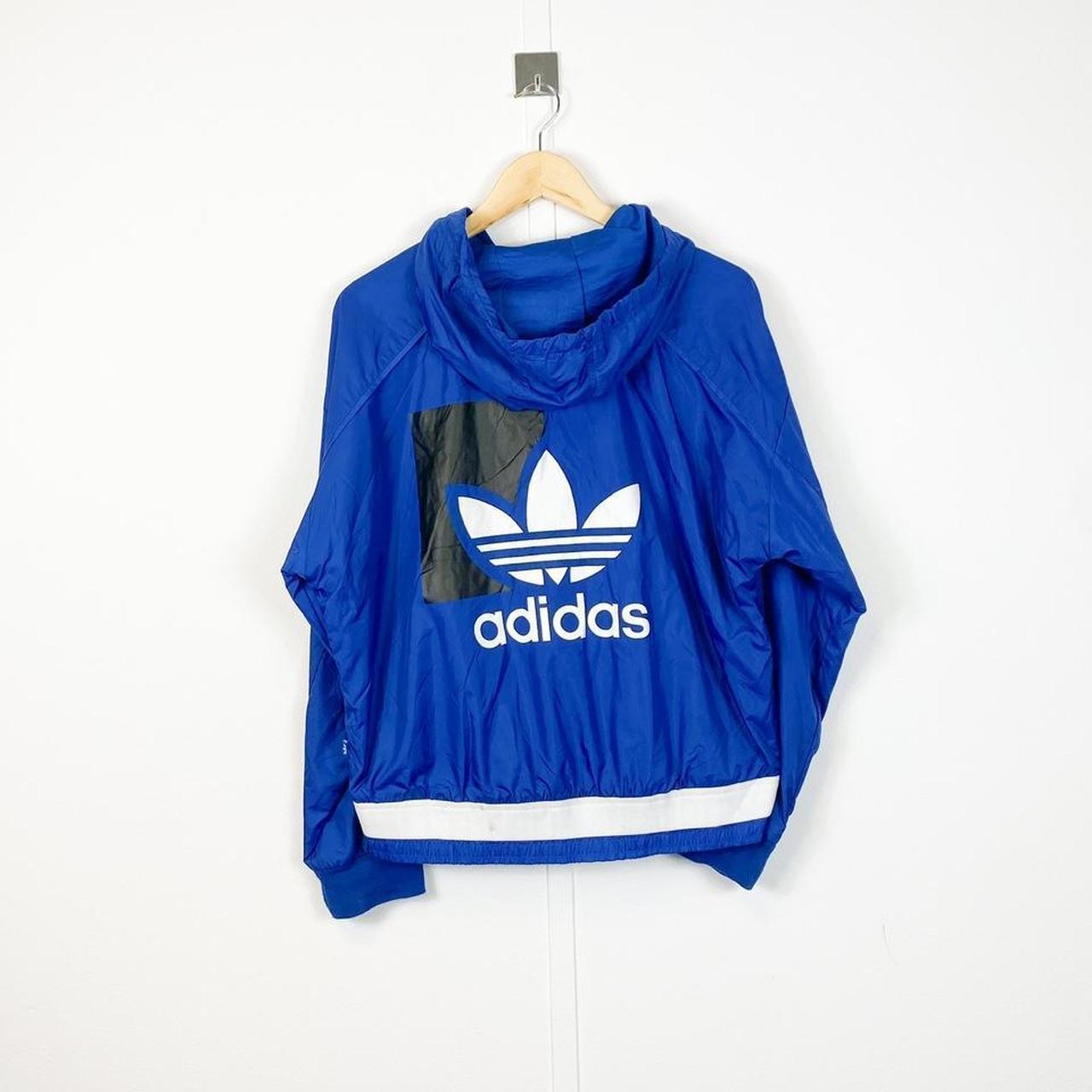 Adidas hooded track jacket