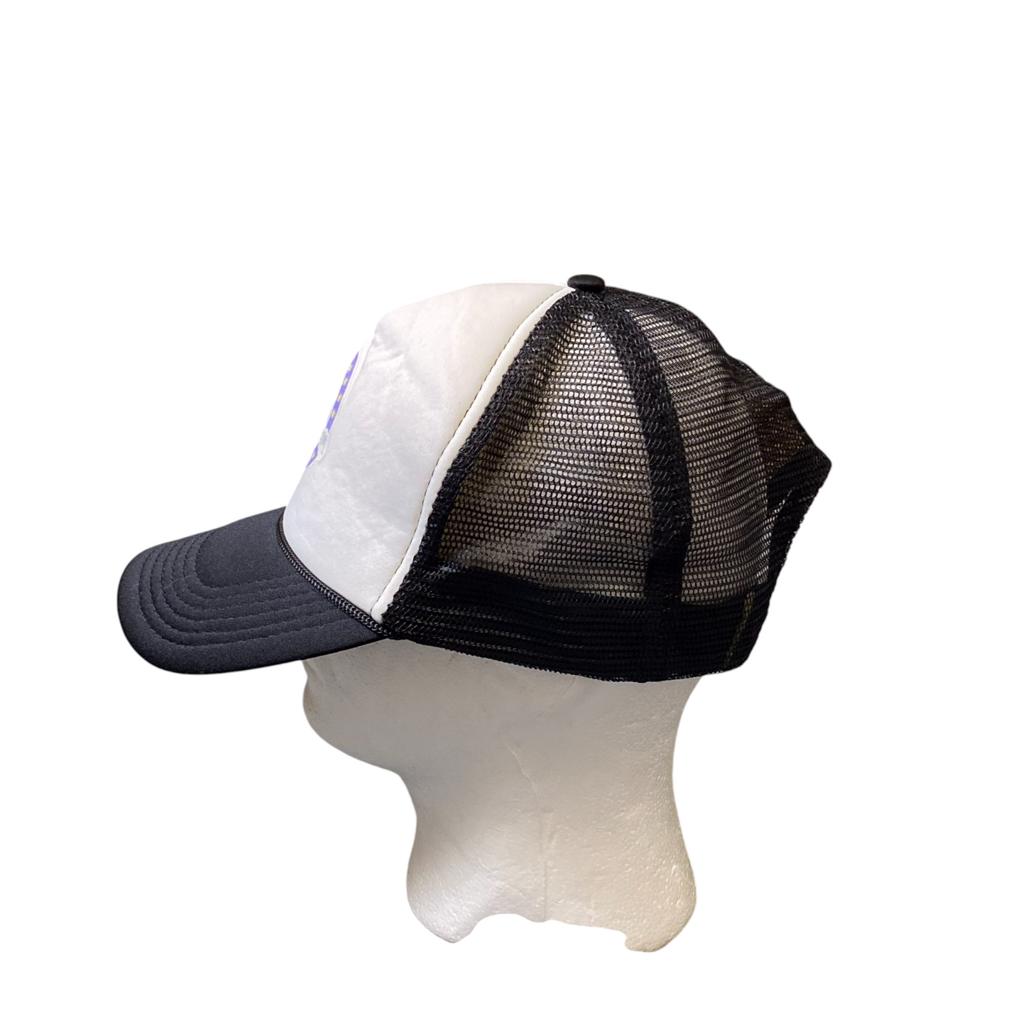 Garden of Dream Trucker Hat Unisex White Black Mesh Back Adjustable Snapback Cap