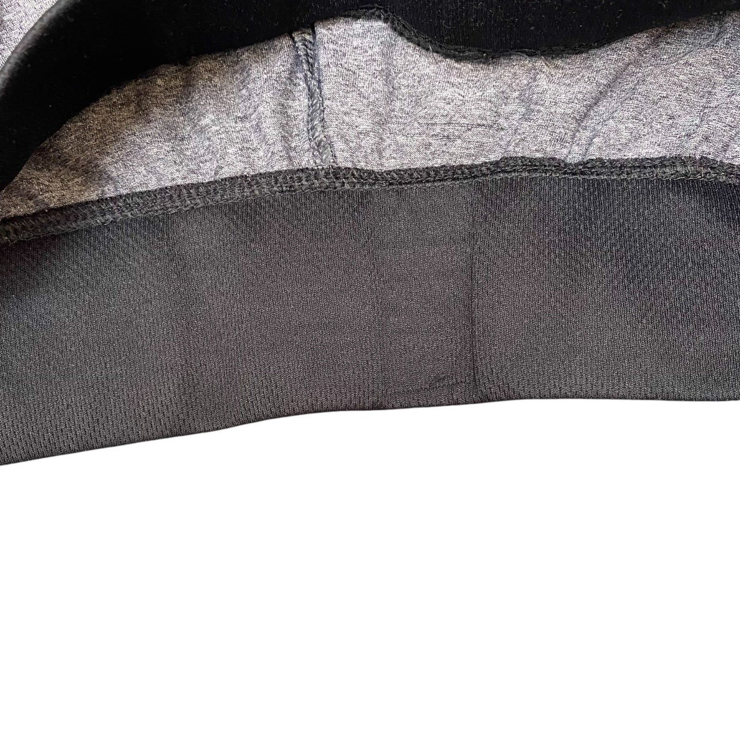 Zone Pro Sprinter Shorts Womens Large Grey Pink Elastic Waist Athletic Workout