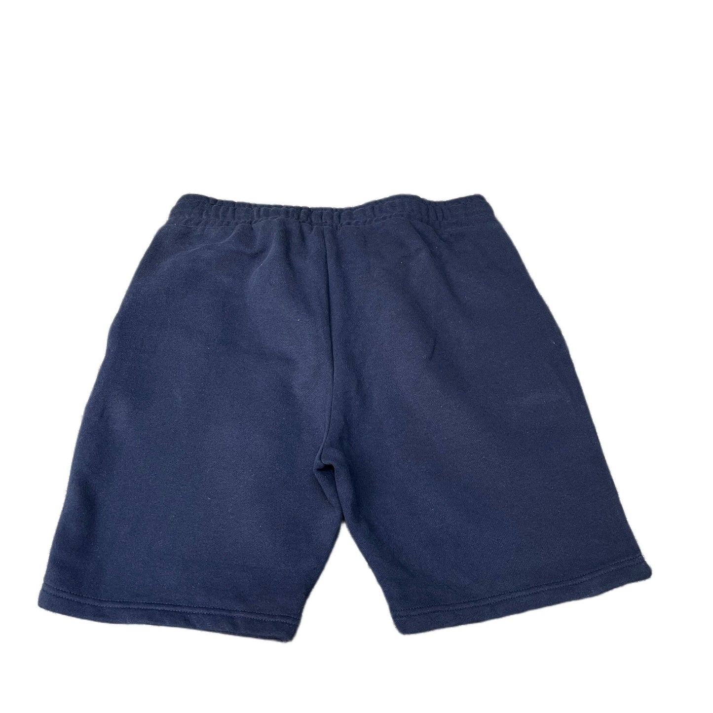 Ellesse Sweat Shorts Mens M 33" Waist Navy Fleece Lined Patch Logo Drawstring