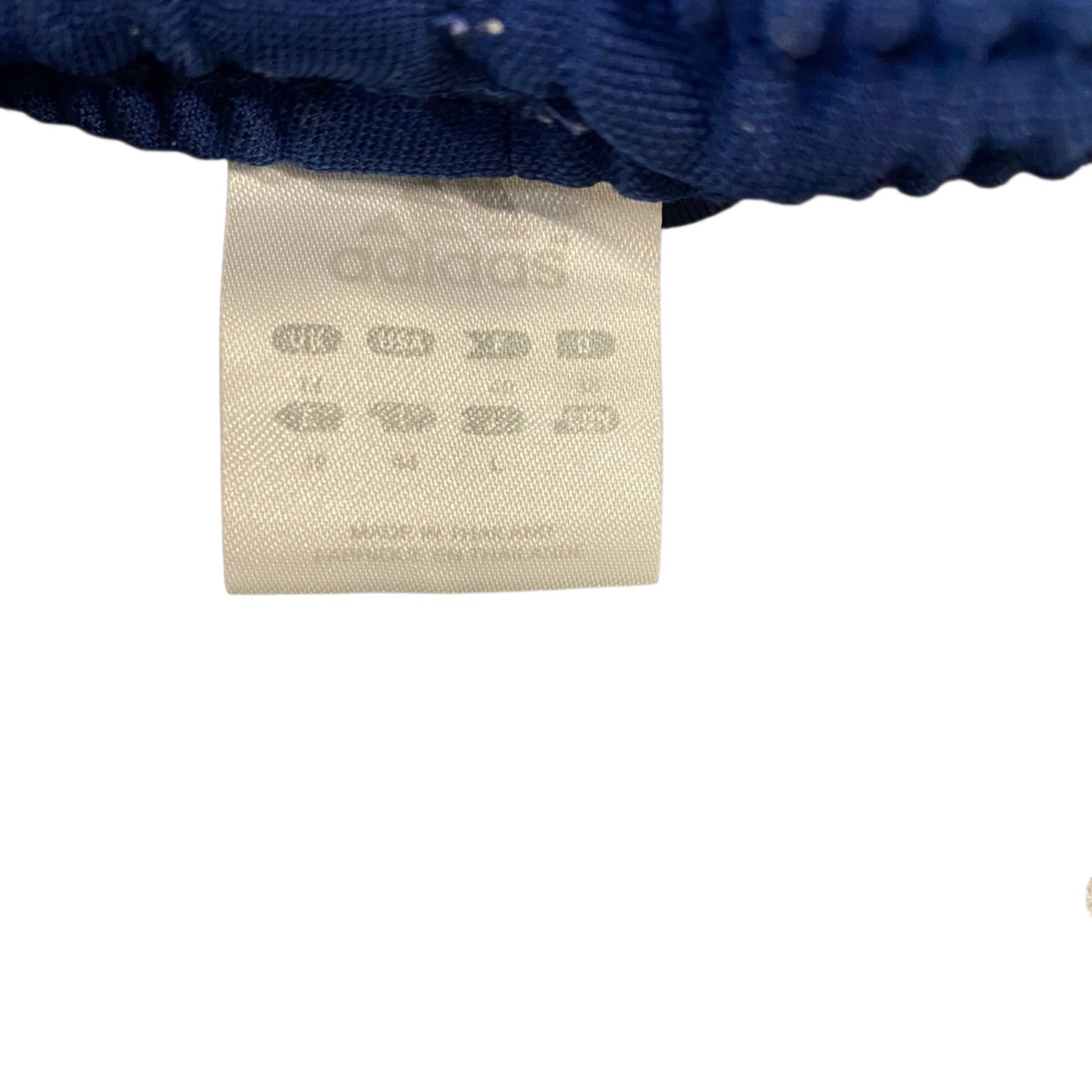 Adidas Joggers Fits as Mens 27" Waist Blue Side Slit Running Training Trousers