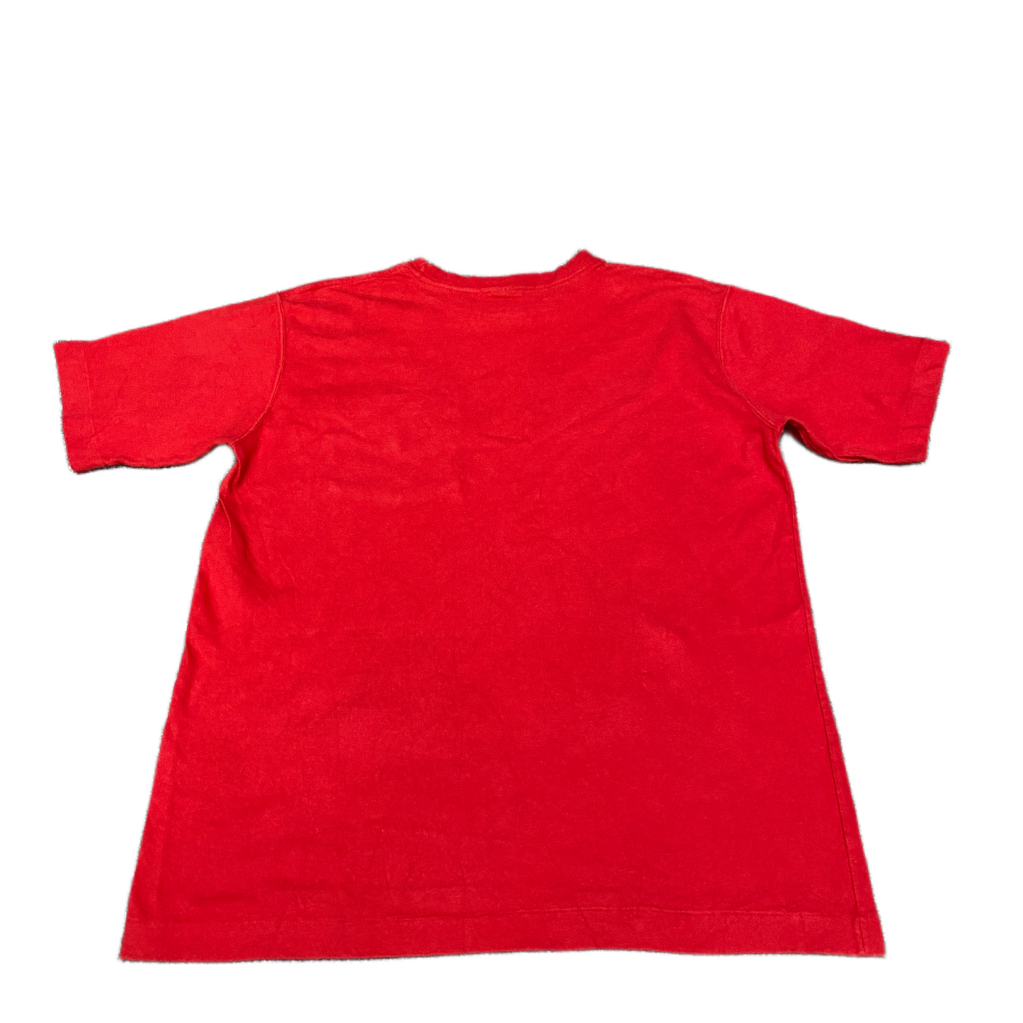Ralph Lauren T-Shirt Womens M Red Chest Pocket Short Sleeve Crew Neck Pullover
