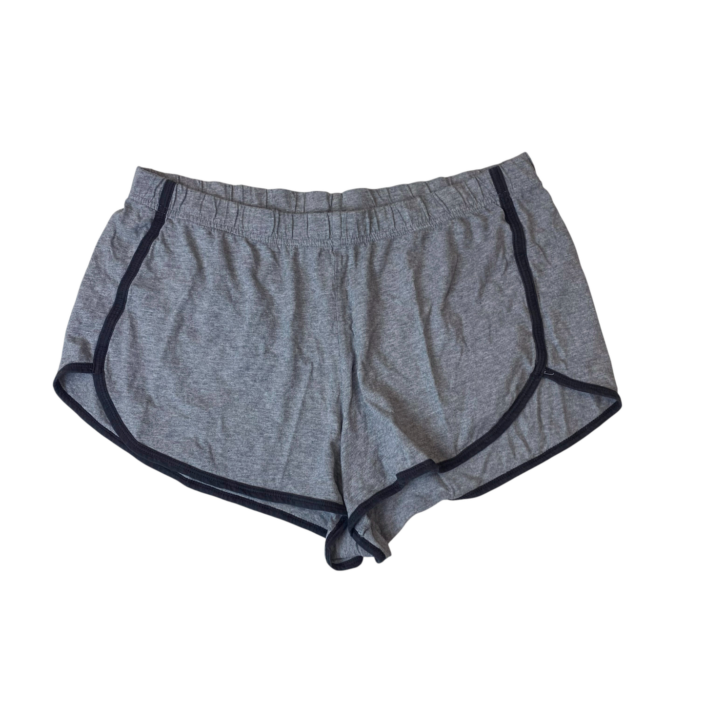 Womens Sprinter Shorts L Grey Running Training Outdoor Comfort Pull On Outdoor