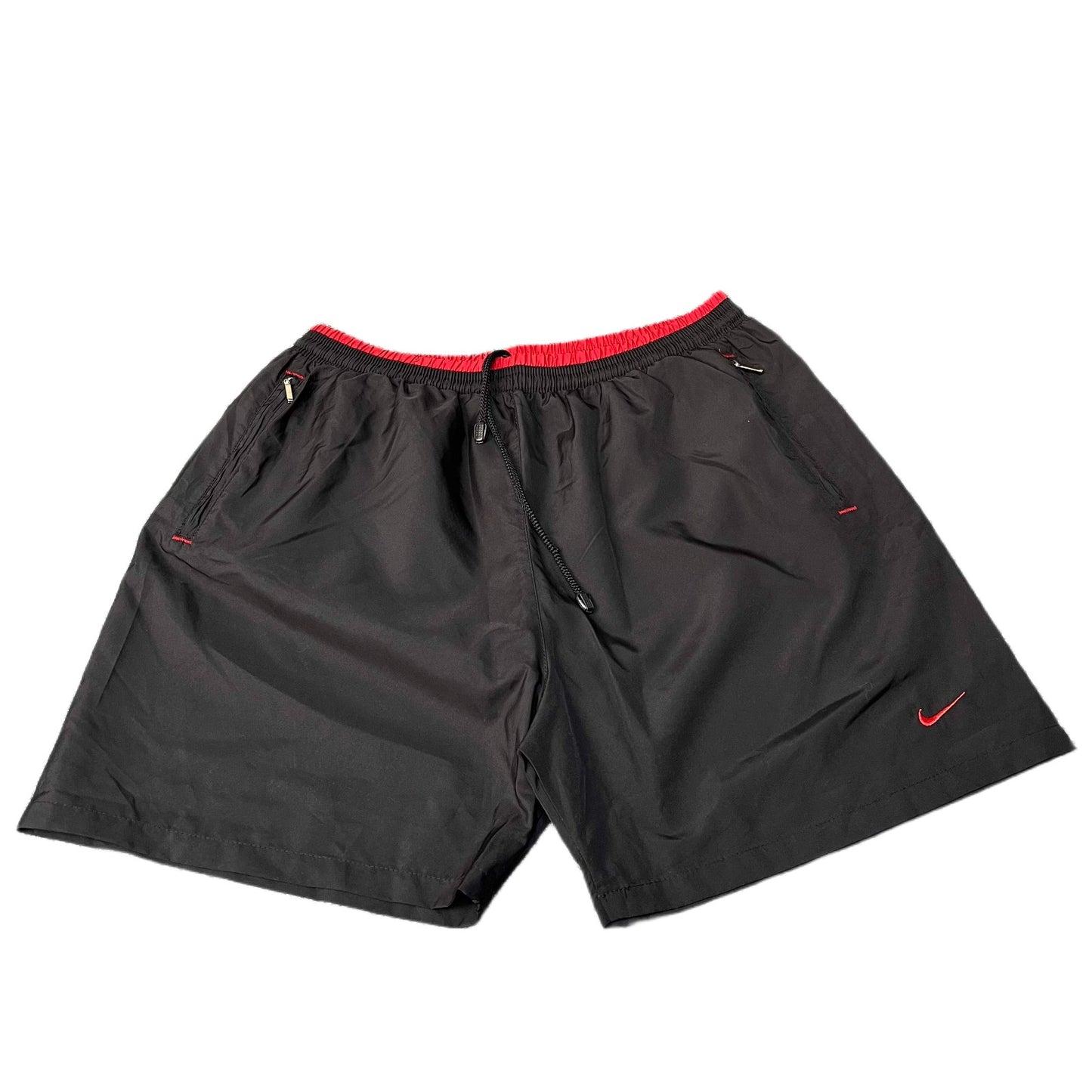Nike Sportswear Activewear Shorts Mens S 29" Waist Black Mesh Lined Drawstring