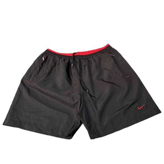 Nike Sportswear Activewear Shorts Mens S 29" Waist Black Mesh Lined Drawstring