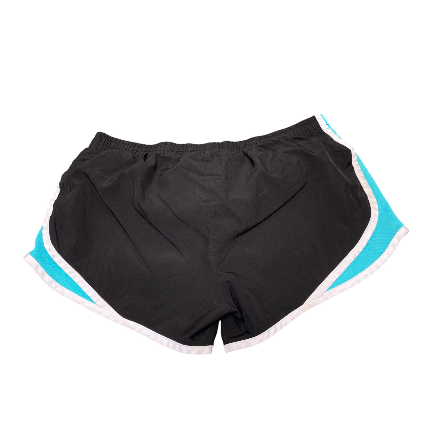 Running Sprinter Shorts Womens Small Black Blue Side Mesh Cadence Athletic Fit