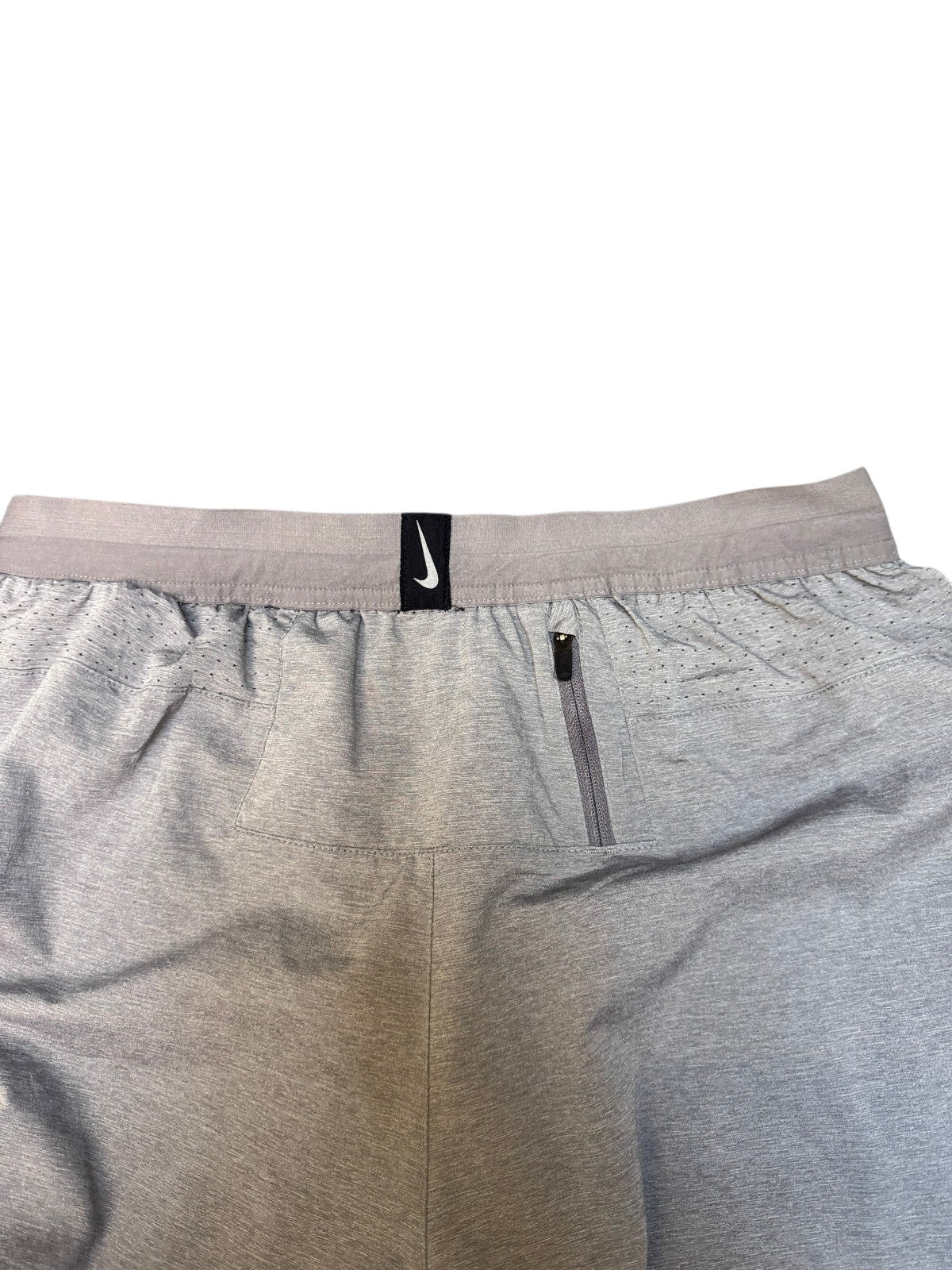 Nike Dri-FIT Running Shorts Fits as Men XS 27" Waist Grey Performance Drawstring