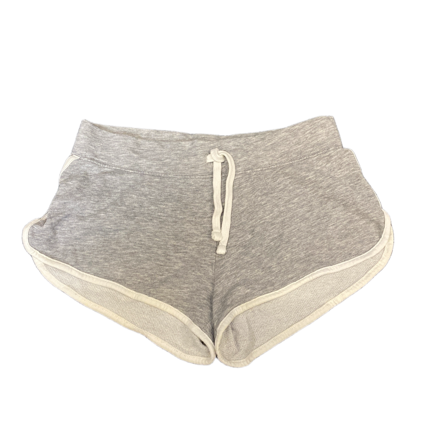 Running Sprinter Shorts Womens XS 27" Waist Grey Athletic Workout Dolphin Hem