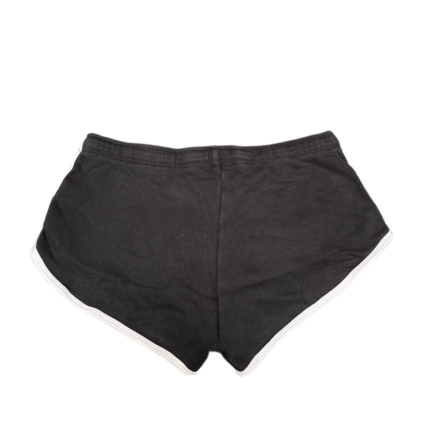 Running Sprinter Shorts Womens S 28" Waist Black Athletic Gym Workout Drawstring