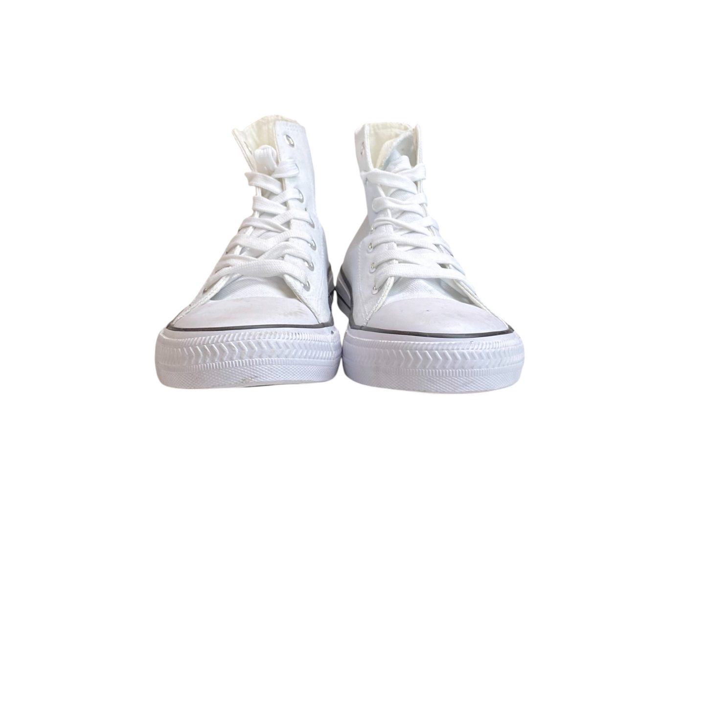 Converse Chuck Taylor All Star Sneakers Men's UK 7.5 White Canvas High Top