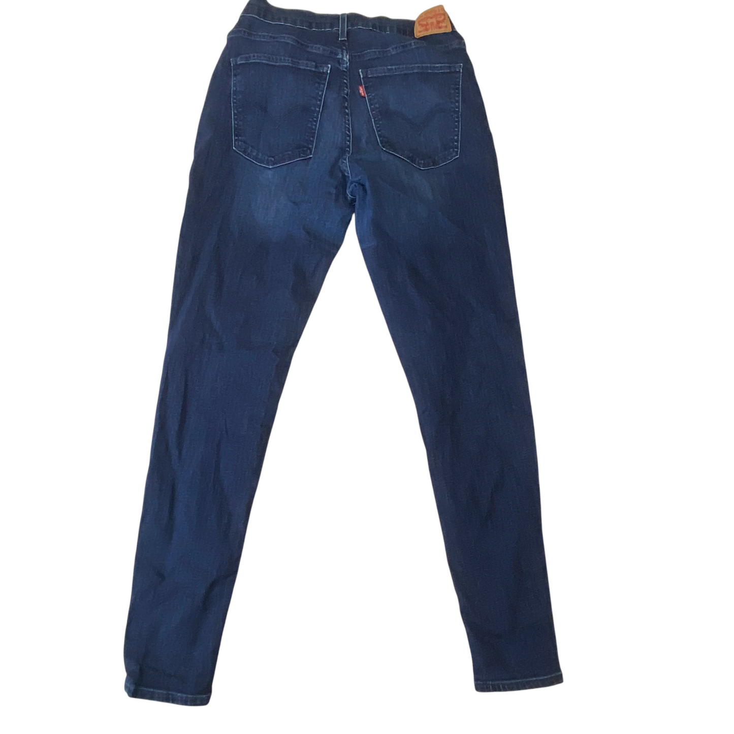 Levi's Jeans Womens Large Blue Denim Mile High Super Skinny Fit Pockets Outdoor