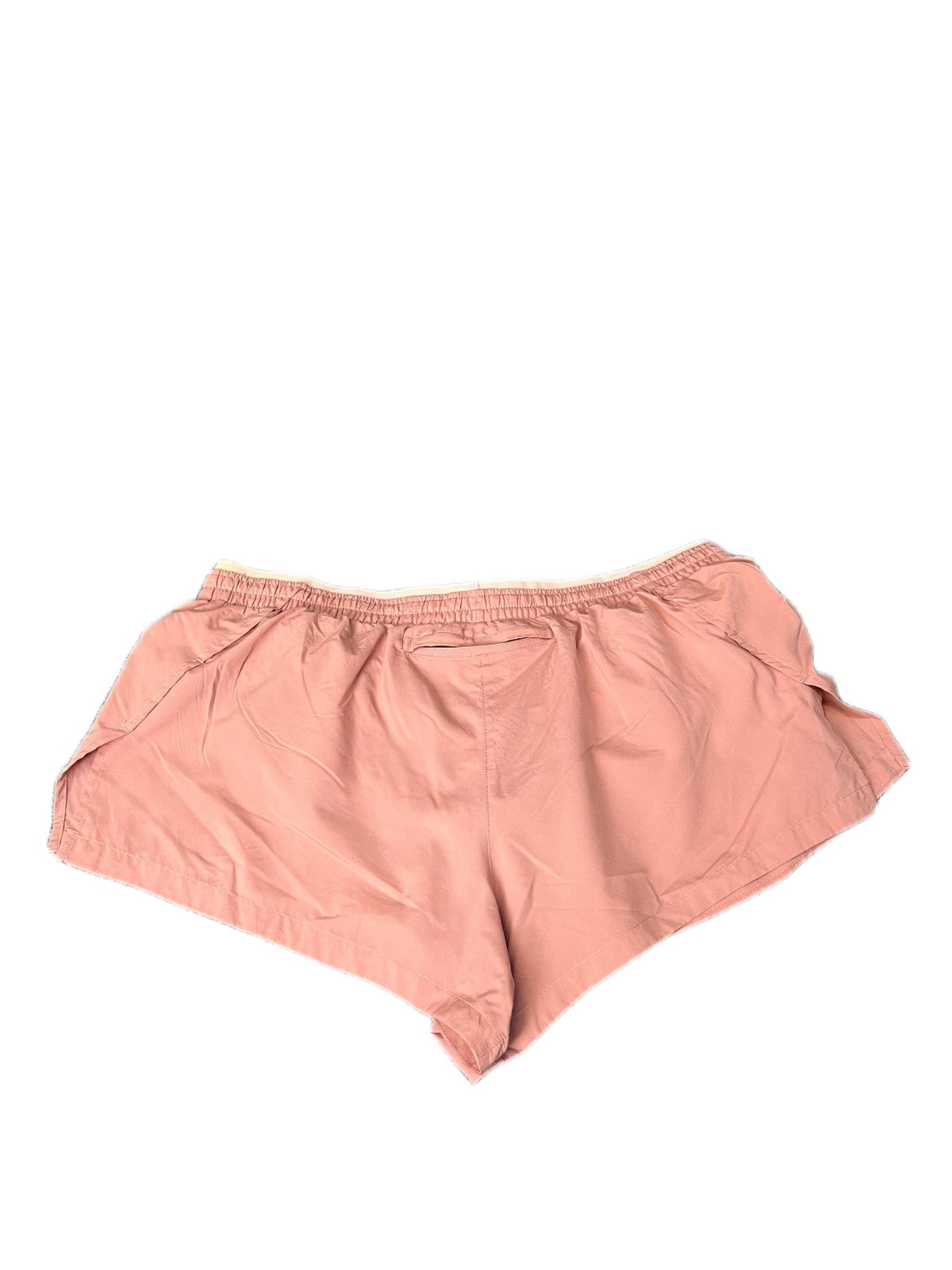 Nike Dri-Fit Running Shorts Fits as Women 2XL 35" Waist Peach Workout Drawstring