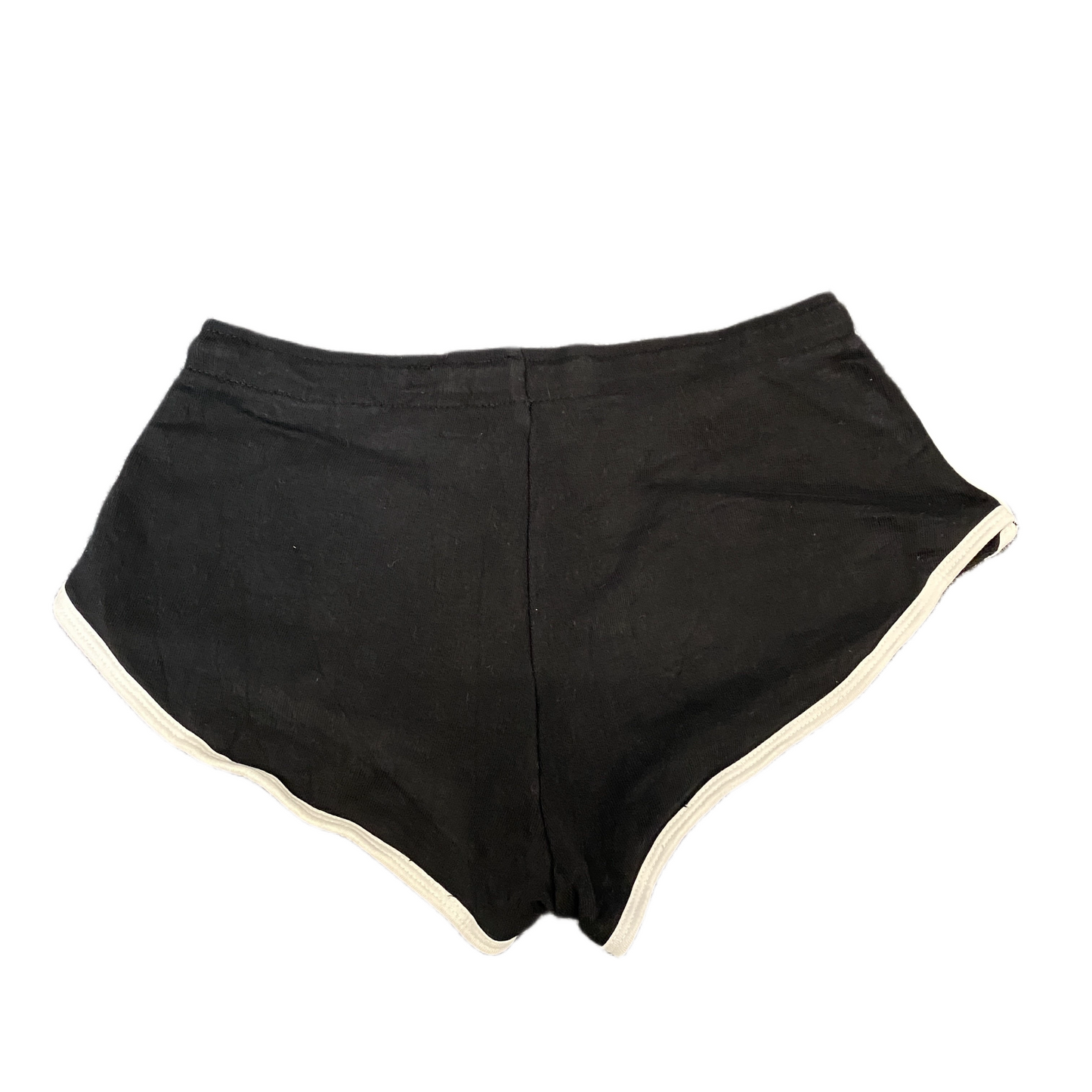 Running Sprinter Shorts Girls XXS 26" Waist Black Athletic Workout Dolphin Hem