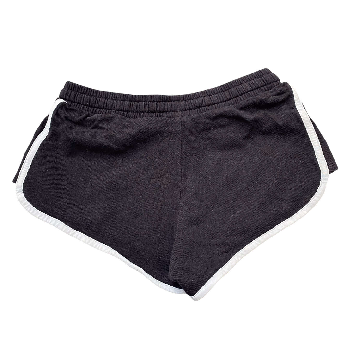 H&M Divided Sprinter Running Shorts Girls 25W Black Elastic Waist Athletic Fit