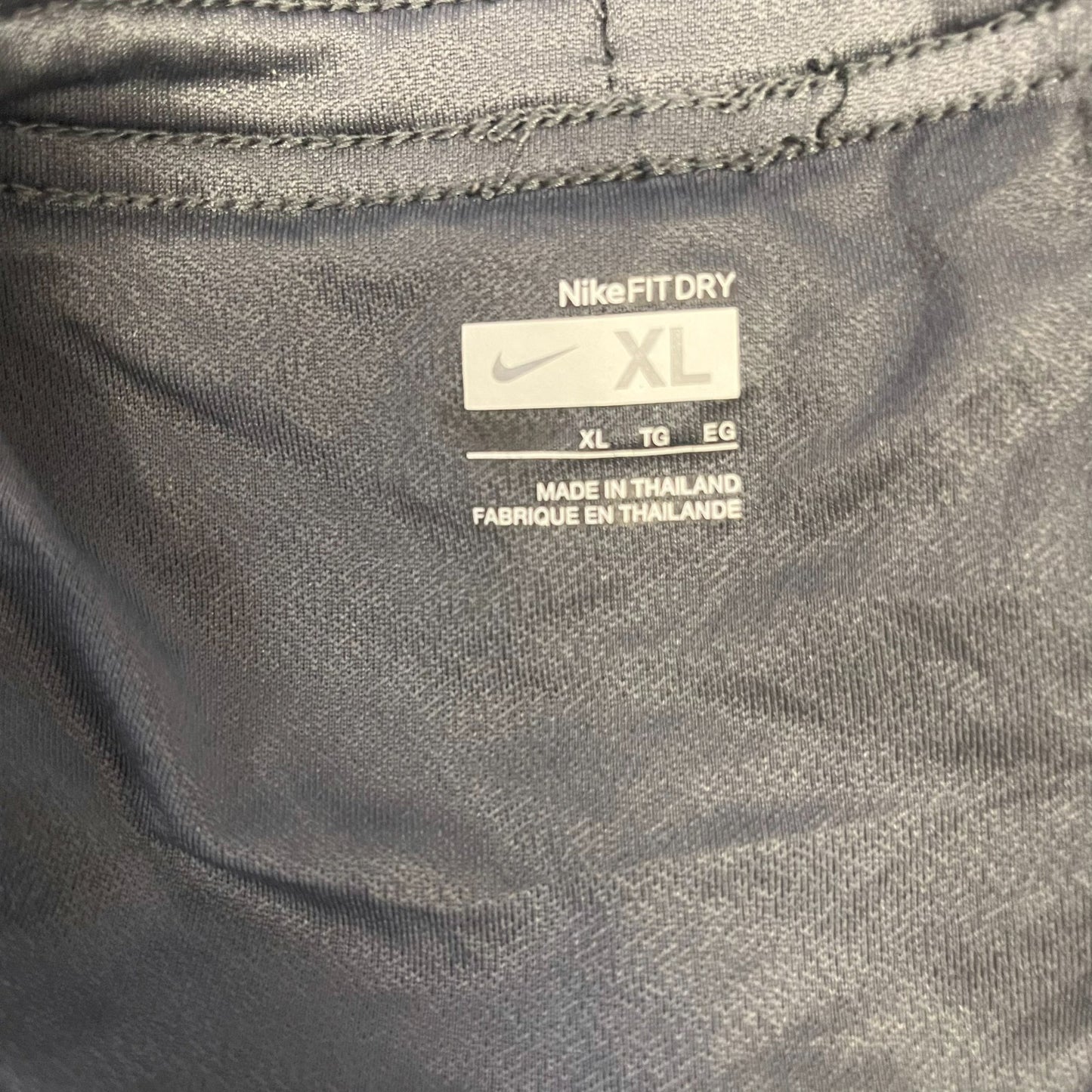 Nike Fit Dry Athletic Shorts Mens XL 39" Waist Black Performance Gym Training