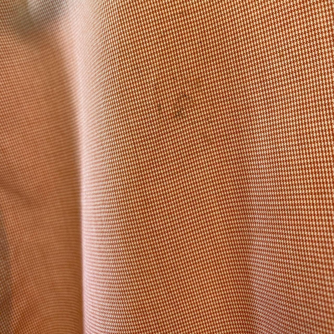 Chaps Shirt Men’s Medium Orange Collared Button Down