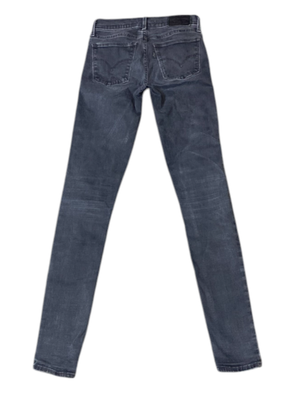 Levi's Jeans Womens 24W 30L Grey Denim Comfort Stretch Skinny Leg Five Pocket