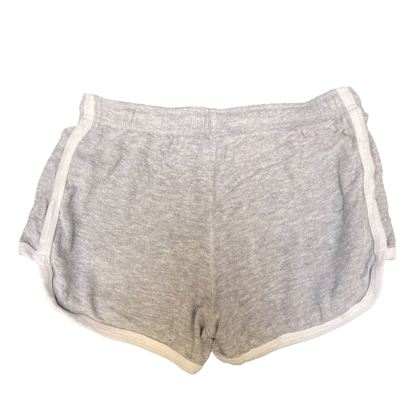 Running Sprinter Shorts Womens Small Grey Athletic Fit Gym Workout Dolphin Hem