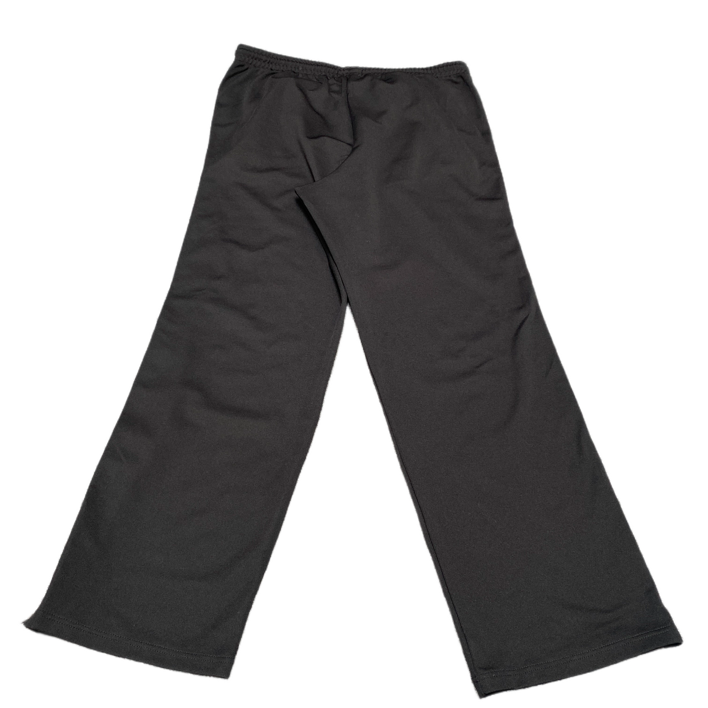 Schneider Joggers Fits as Mens 33" Waist Black Side Zipper Drawstring Trouser