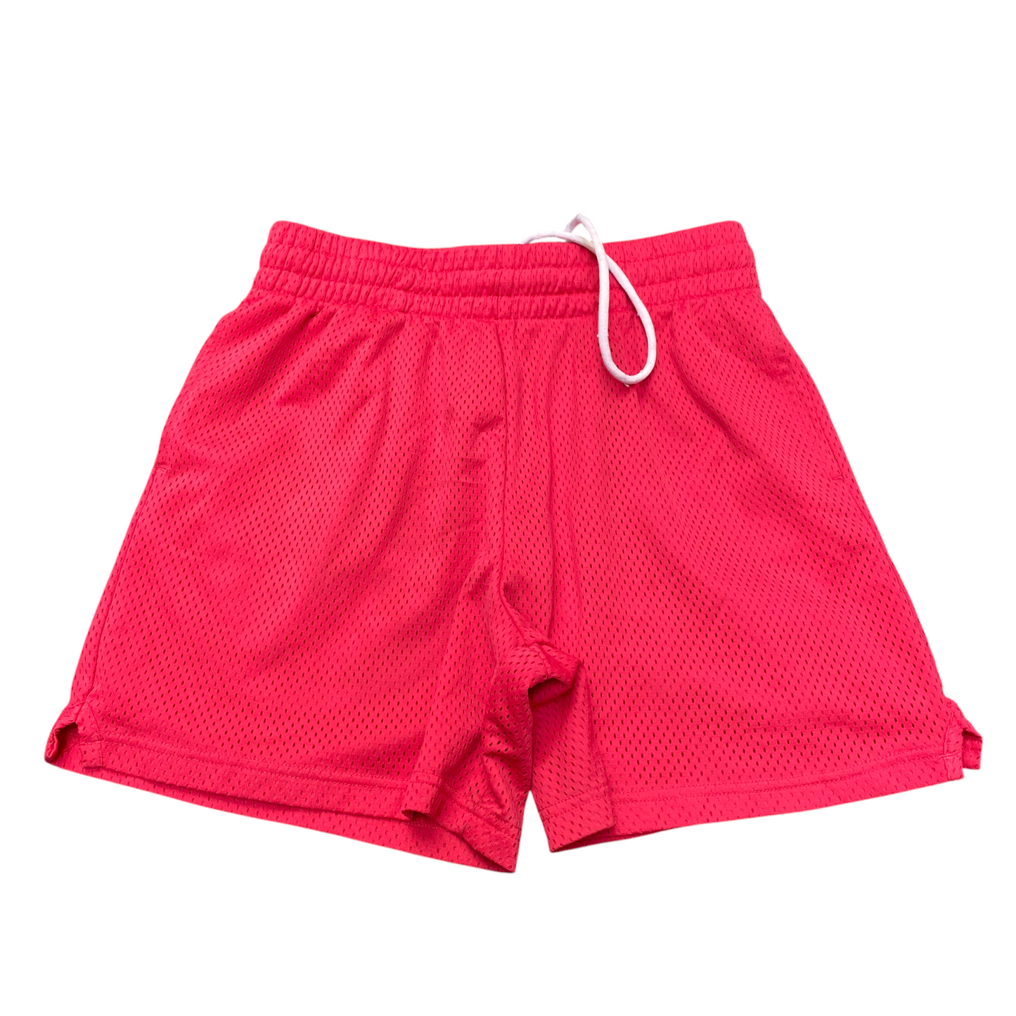 Sprinter Running Shorts Womens 26W Pink Mesh Stretch Elastic Waist Athletic Fit