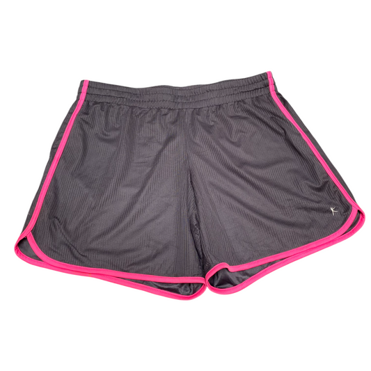 Danskin Now Running Sprinter Shorts Womens Large Black Elastic Waist Athletic
