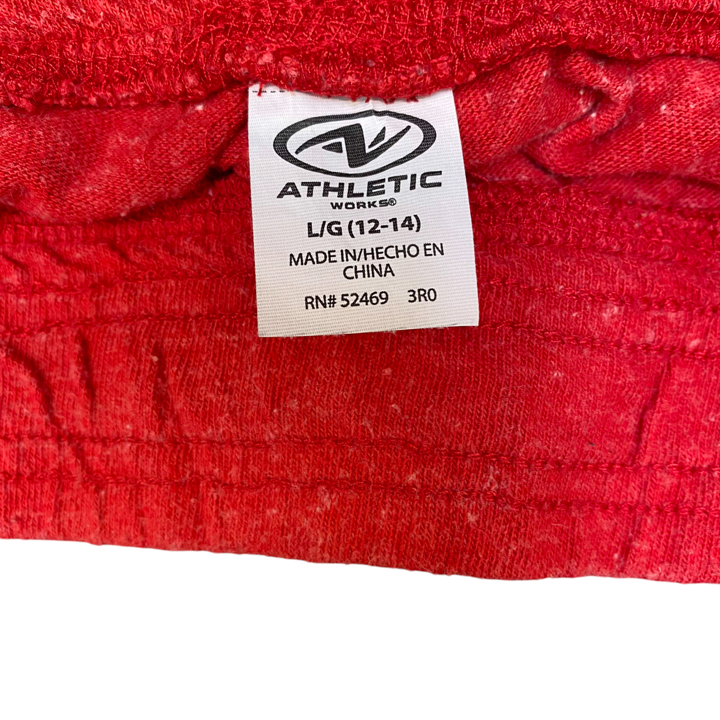 Running Sprinter Shorts Womens Large Red Athletic Fit Workout Drawstring Waist