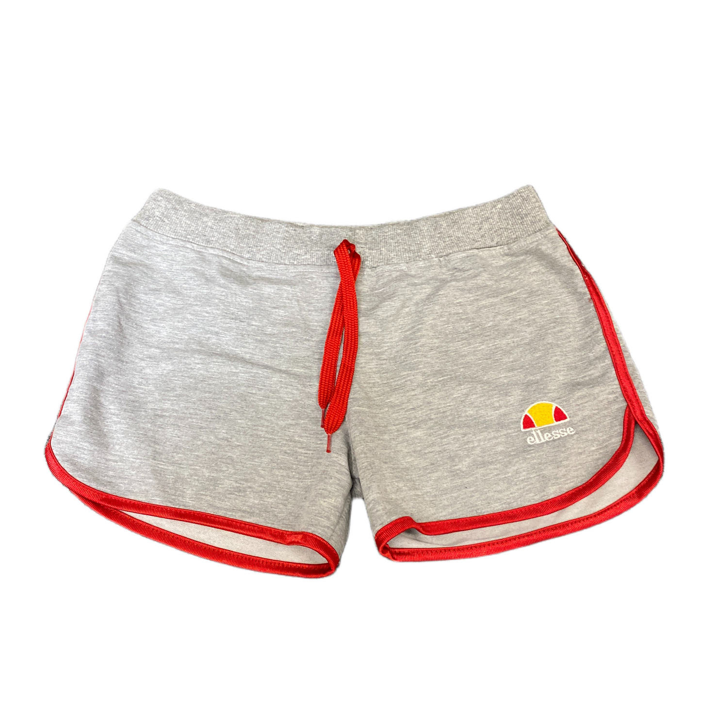 Running Sprinter Shorts Womens XL 30" Waist Grey Athletic Workout Dolphin Hem