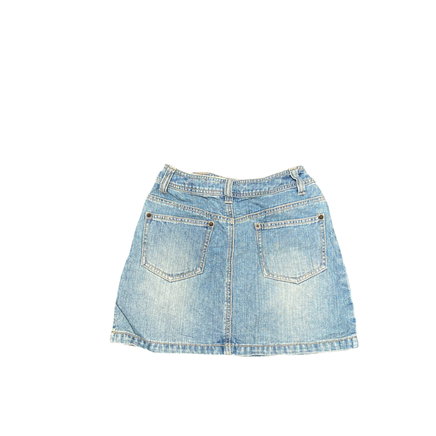 Diesel Denim Skirt Womens M Blue Faded Stretch Comfort Medium Wash Casual Preppy