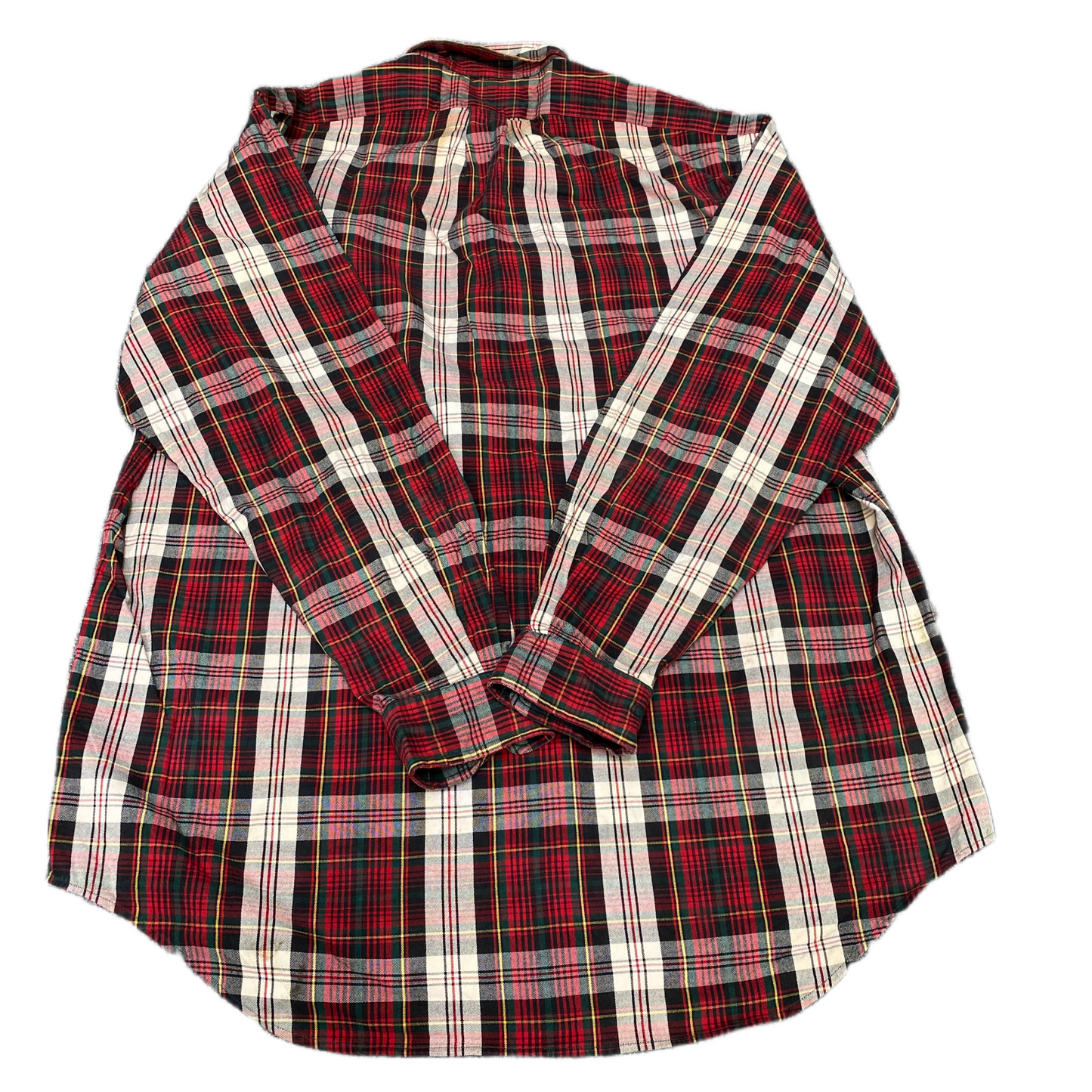 Ralph Lauren Blaire Shirt Mens L Multi Plaid Pony Logo Long Sleeve Button Down