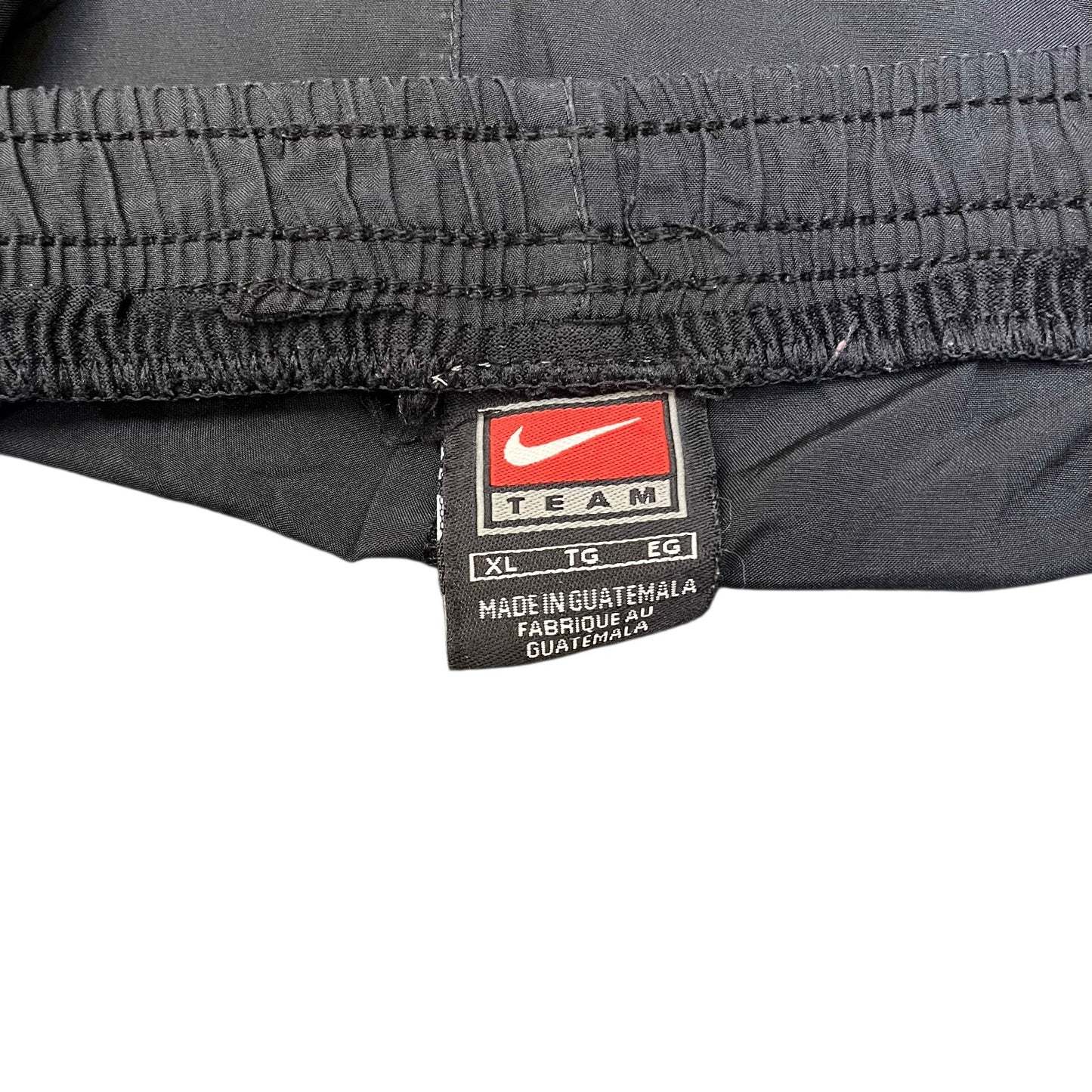 Nike Dri-FIT Running Shorts Fits as Womens Medium 30" Waist Black Dolphin Hem