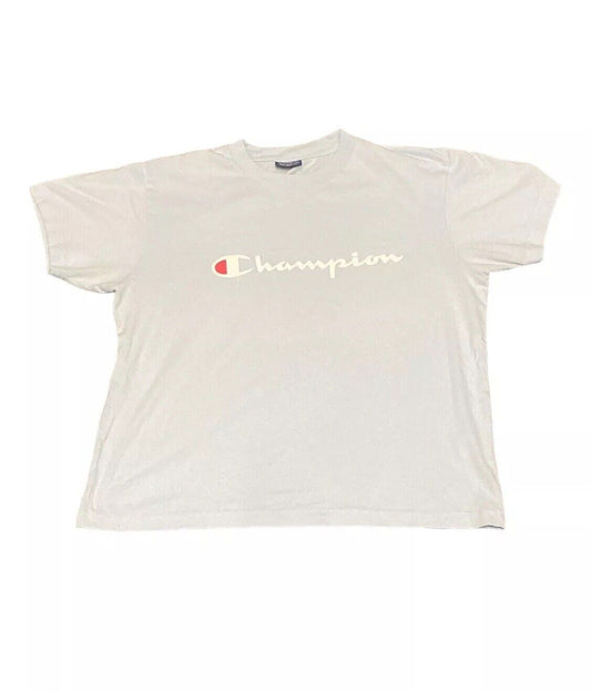 Champion T-Shirt Blue Womens XL Front Logo