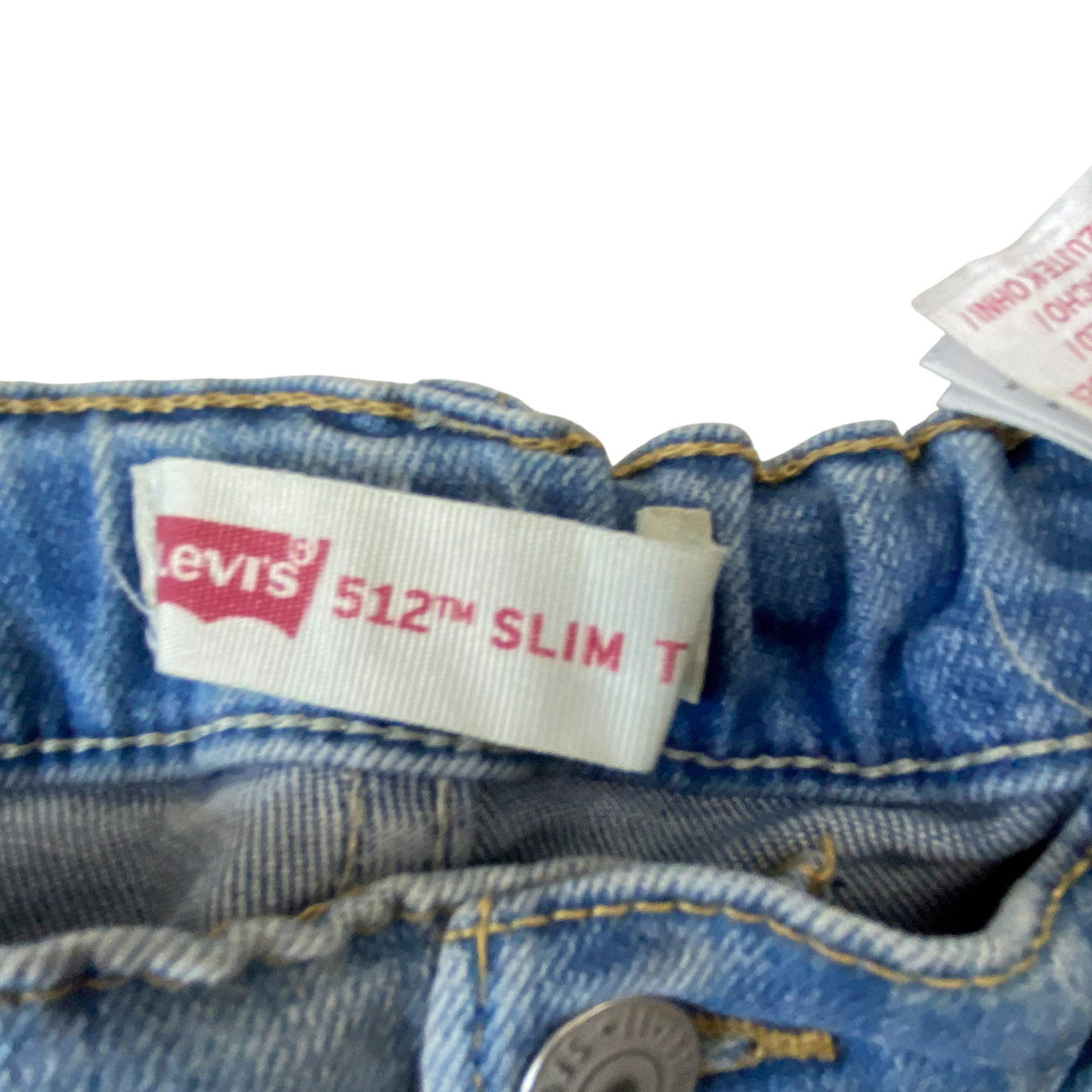 Levi's 512 Jeans Womens Small Blue Denim Slim Fit Super Skinny Pockets Outdoor