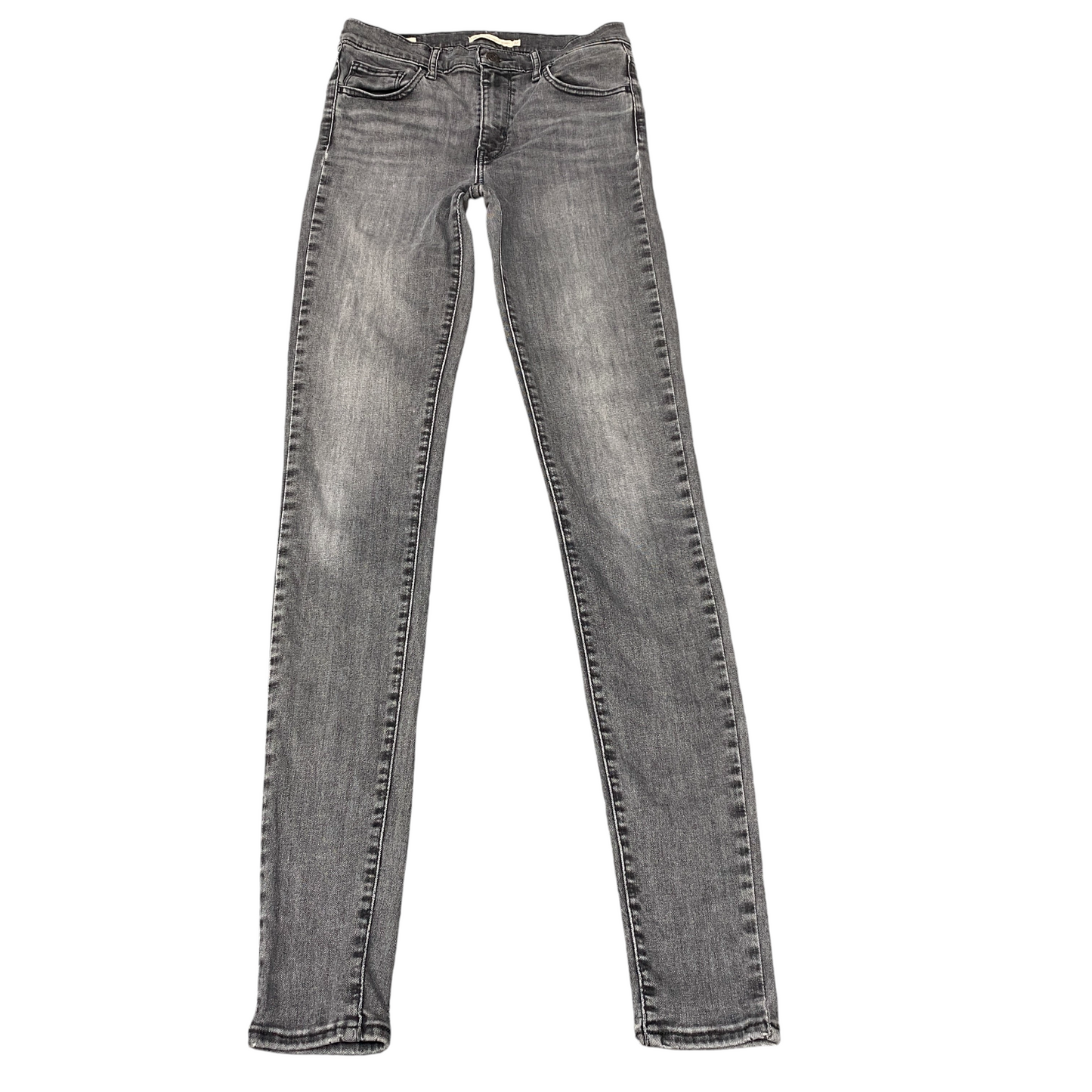 Levi's Jeans Womens 27" Waist Grey Premium Red Tab 720 High Rise Super Skinny