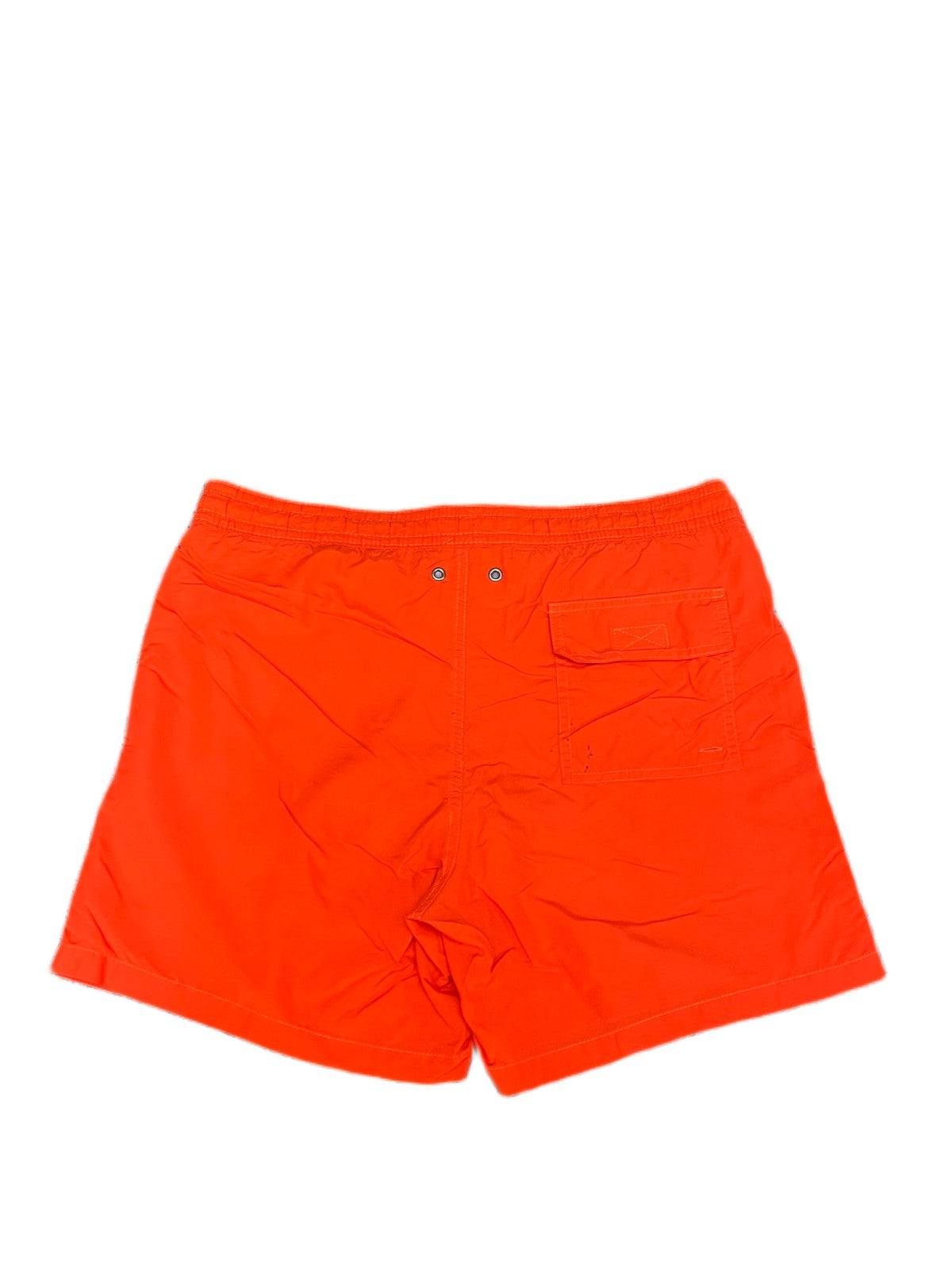 Polo Ralph Lauren Swim Trunks Shorts Fits as Mens XL 36" Waist Orange Drawstring