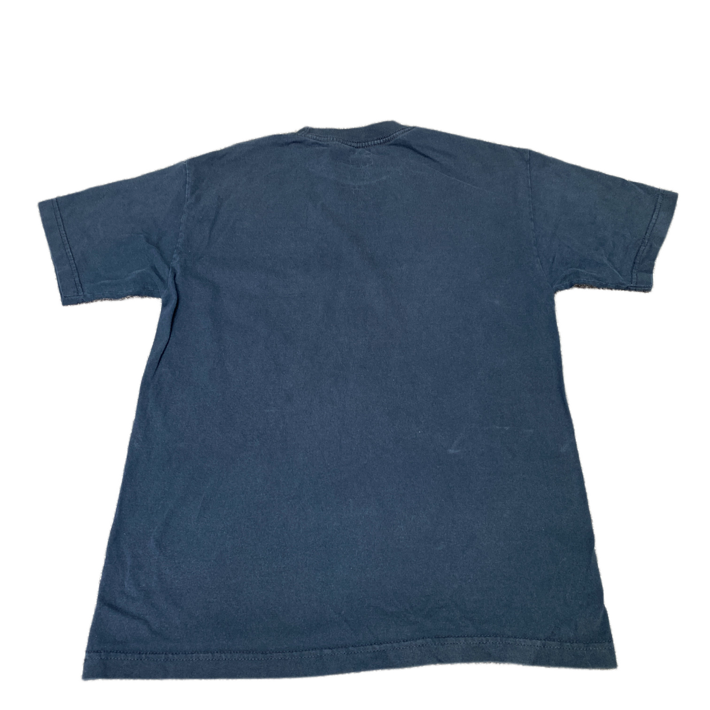 Nike T-Shirt Men Medium Navy Blue Graphic Logo Loose Fit Short Sleeve Summer Tee