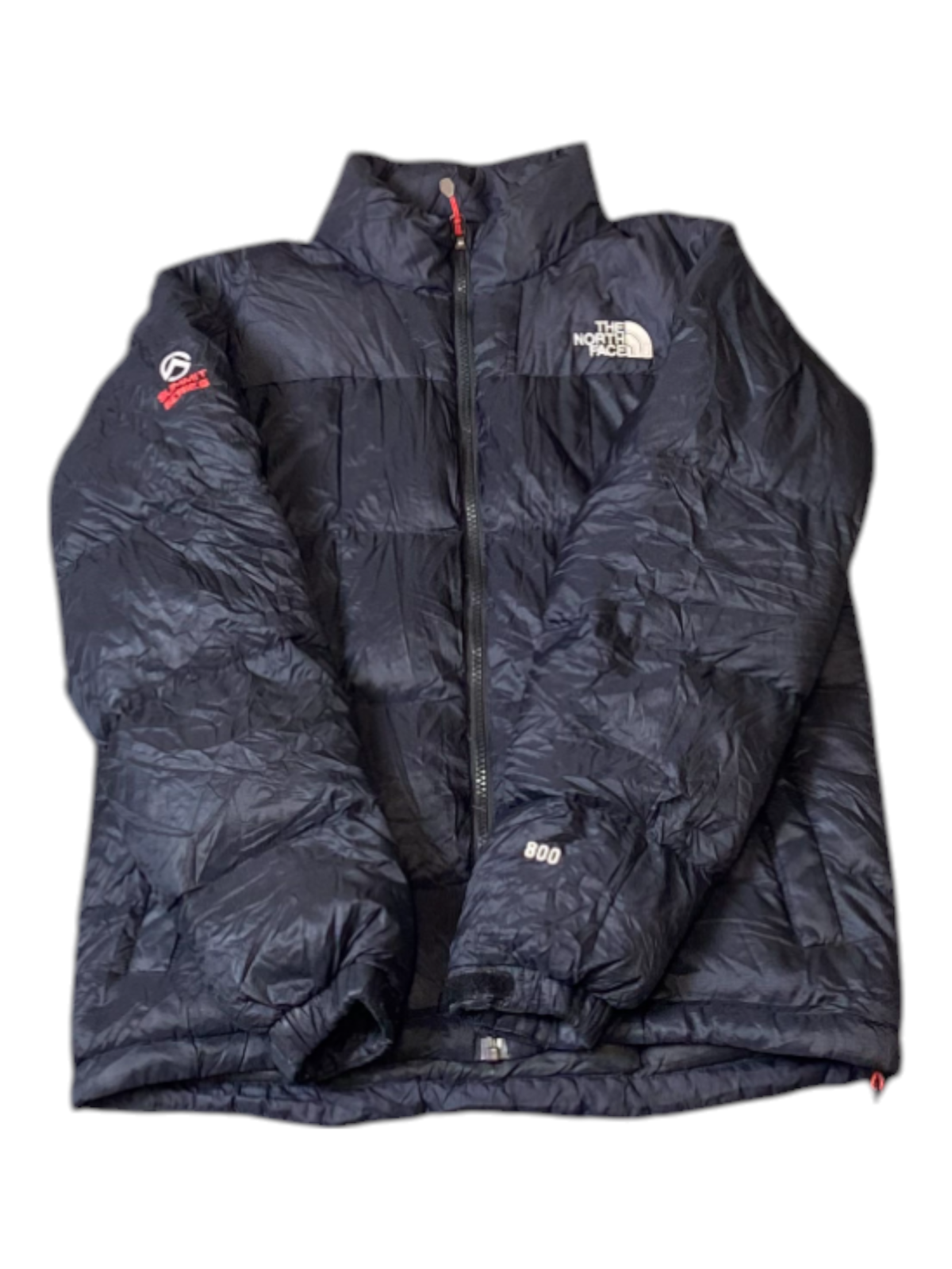 The North Face Nuptse 800 Down Puffer Jacket Mens Small Black Summit Series