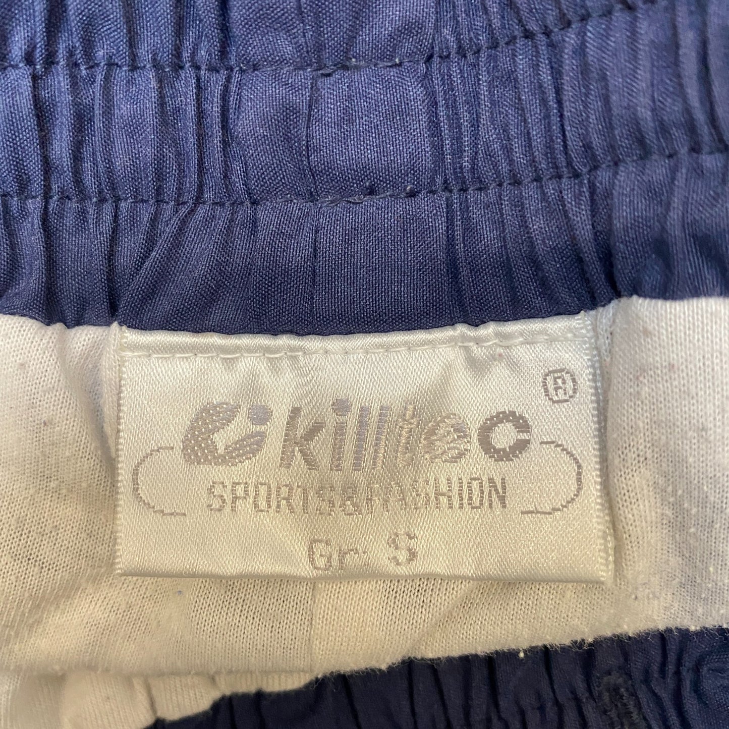 Killtec Sports Joggers Fits as Mens 25" Waist Navy Tapered Fit Track Trouser