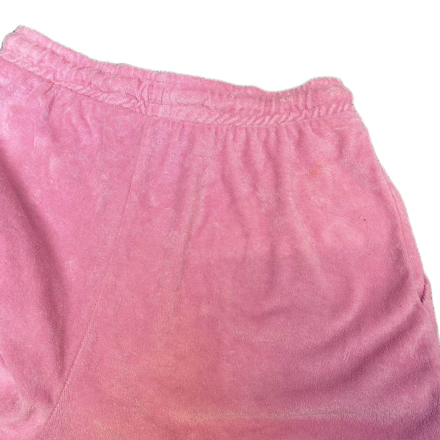 Running Sprinter Shorts Womens M 27" Waist Pink Athletic Gym Workout Dolphin Hem