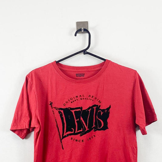 Levis T-shirt Red Men’s fits as S