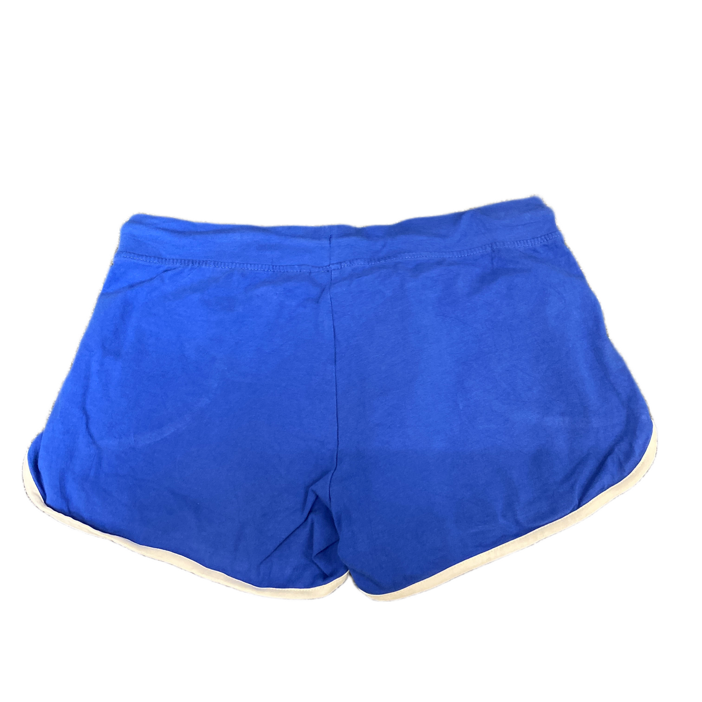 Running Sprinter Shorts Girls M 29" Waist Blue Athletic Gym Workout Dolphin Hem