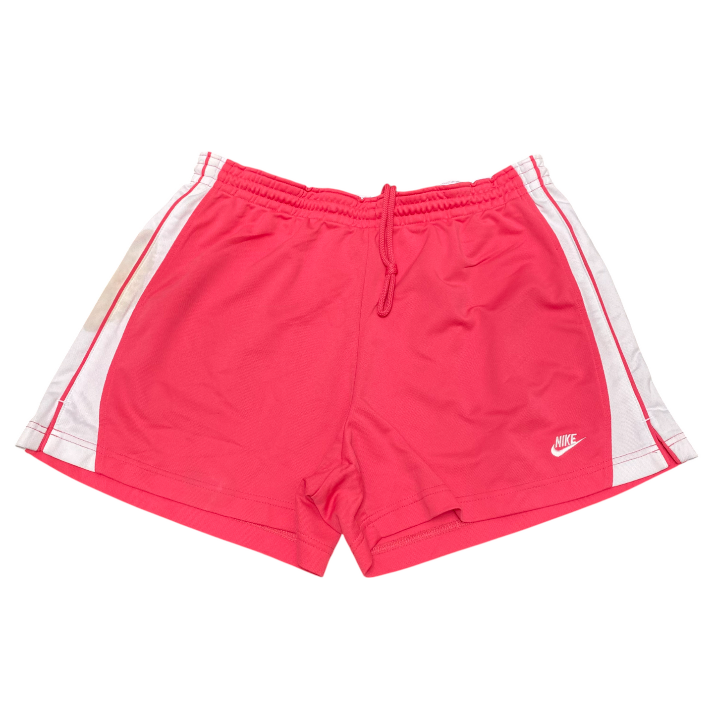 Nike Sportswear Shorts Womens XL Pink Dri Fit Athletic Elastic Waist Drawstring