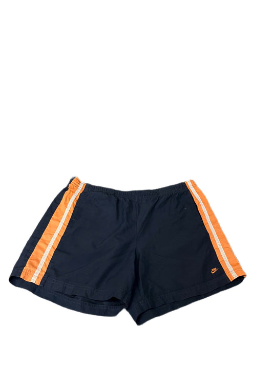 Vtg Nike Swim Trunks Shorts Fits as Boys XL 37" Waist Navy Surf Surfing Pull On